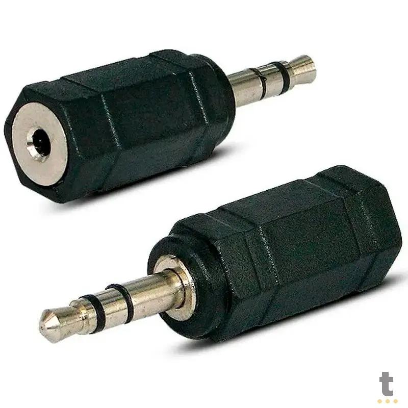 Adaptador de Som P1 Para P2 Audio Truedata